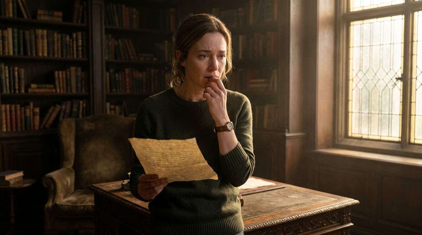 My jaw dropped when I saw Grandma's will; a total stranger now owns Blackwood Manor!