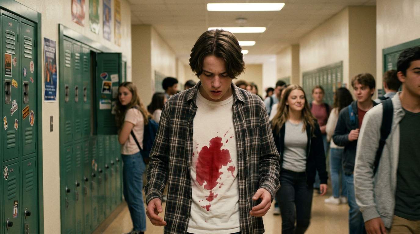 That hallway moment with the spilled soda still burns.