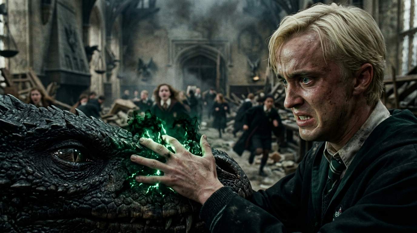 Malfoy's Forbidden Dragon Unleashed: Inside the Hogwarts Dark Secret That Nearly Destroyed the Castle and Exposed a Wizarding World Conspiracy!