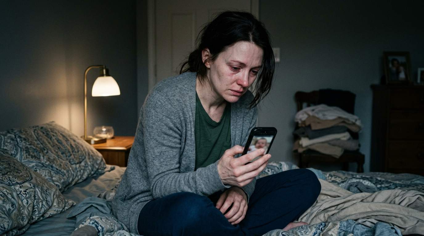 My husband's secret phone revealed a double life and a baby that wasn't mine.