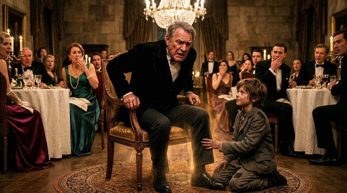 Billionaire's 'Paralyzed' Heir STOOD UP at Gala: The Miracle That Unmasked a Decades-Old Family CONSPIRACY