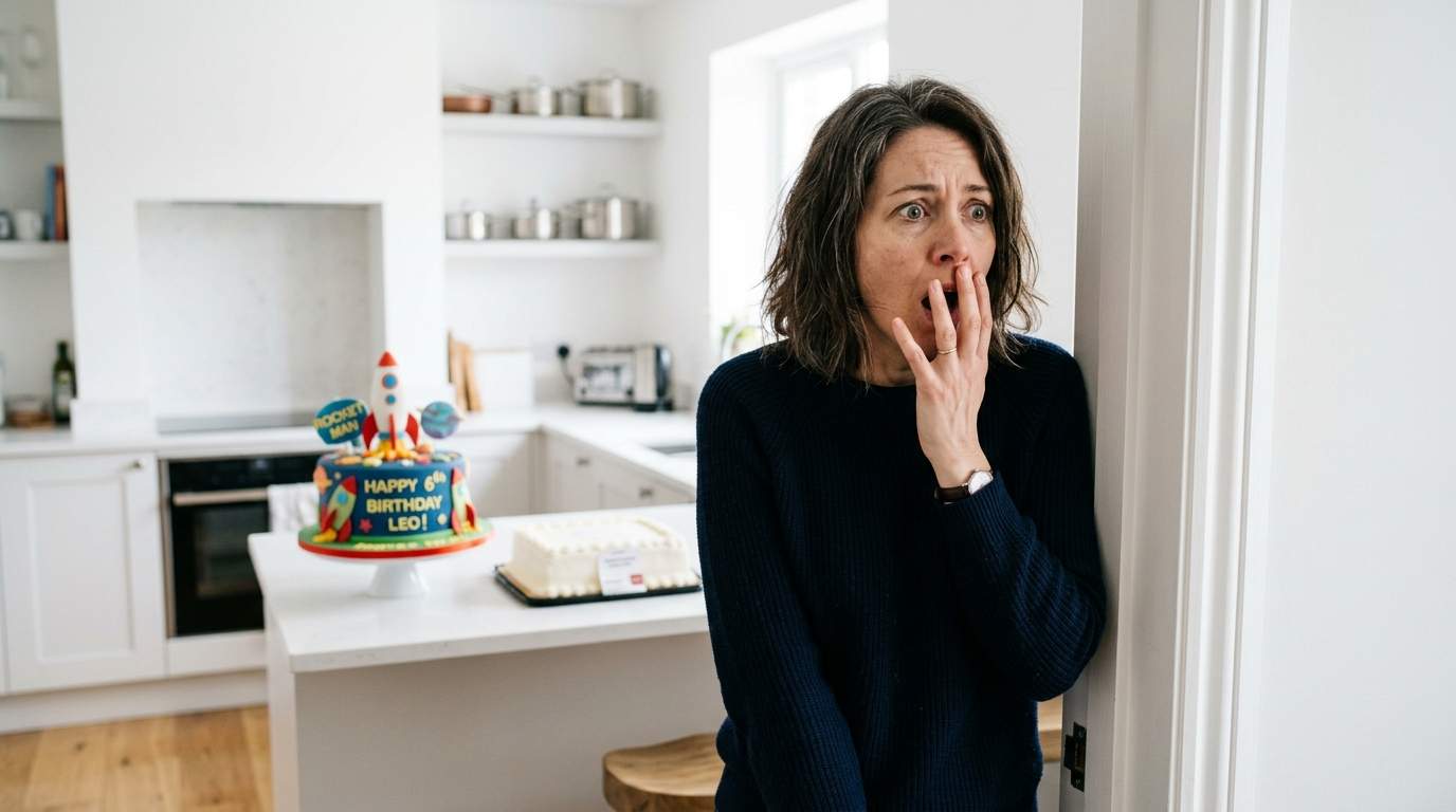 I walked in on my ex's new wife switching my son's 7th birthday cake for a nut-laced fake.