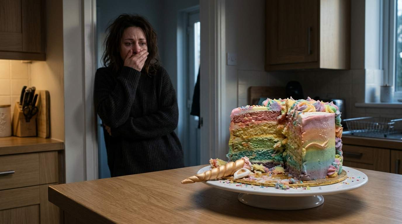 I caught my own mother sabotaging my daughter's birthday cake just to hurt me.