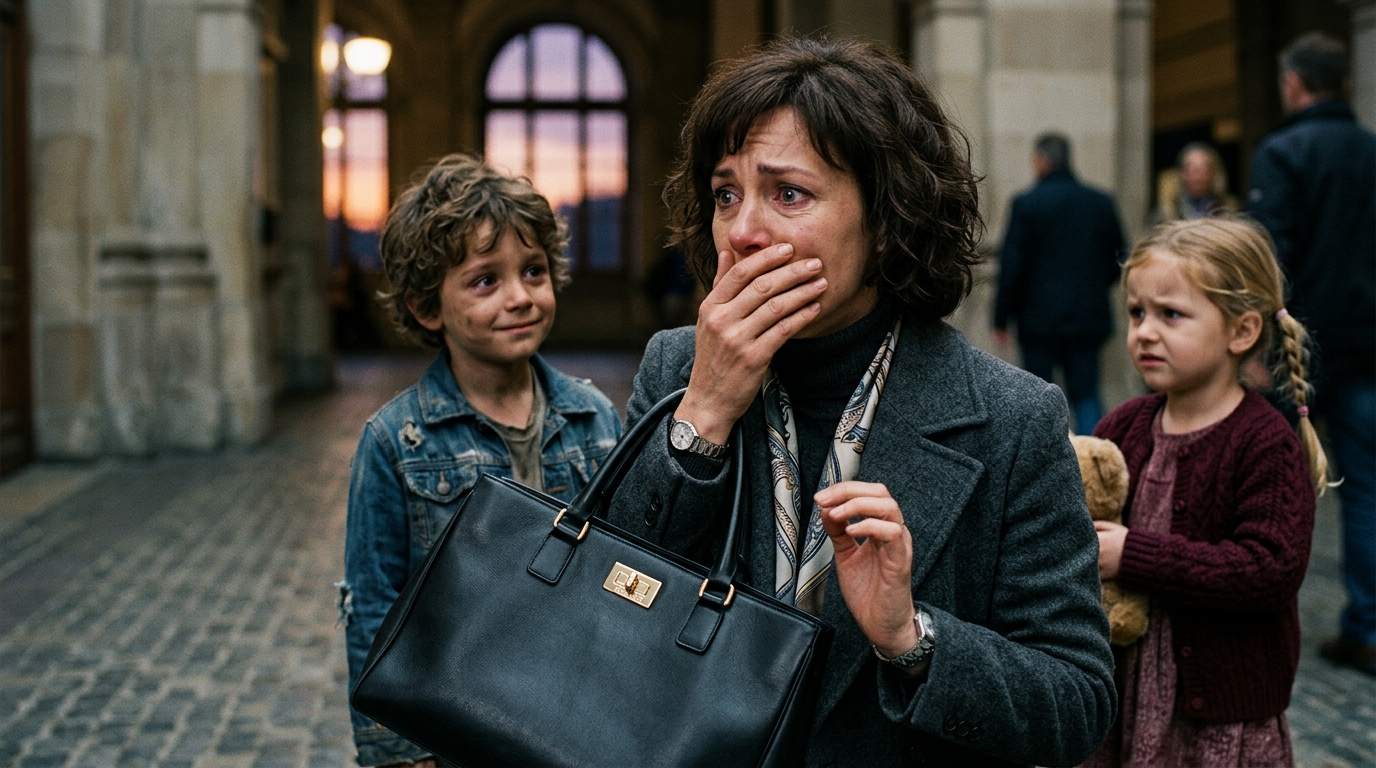 Elegant Mother's Fury at Daughter's Kindness Reveals Shocking Family Secrets: Homeless Child's Cry Changes Everything for their Mother Daughter Bond!