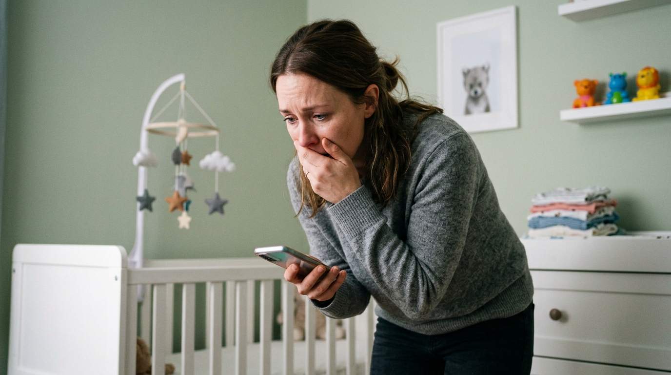 I discovered my husband's affair in the most unthinkable place: our baby's nursery.