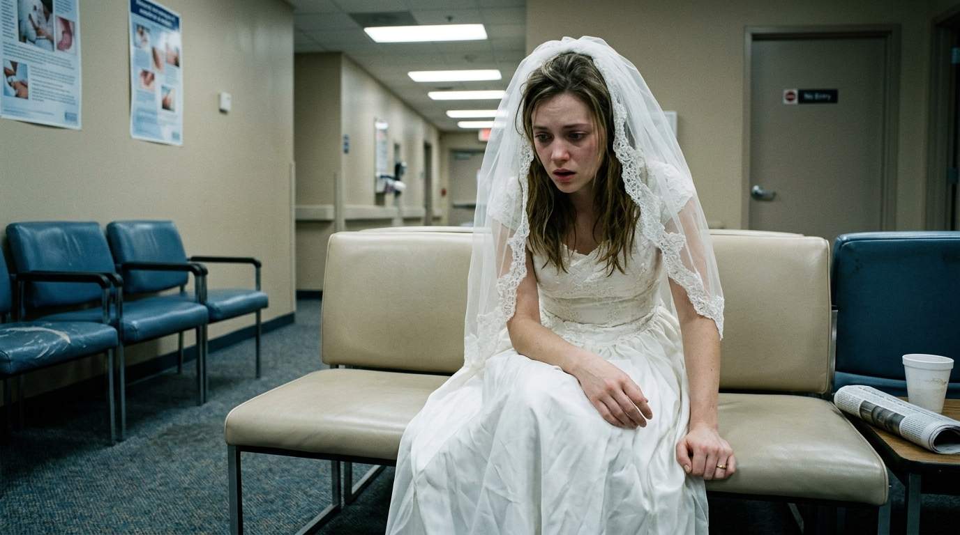 I watched my groom collapse at the altar, then the truth hit me.