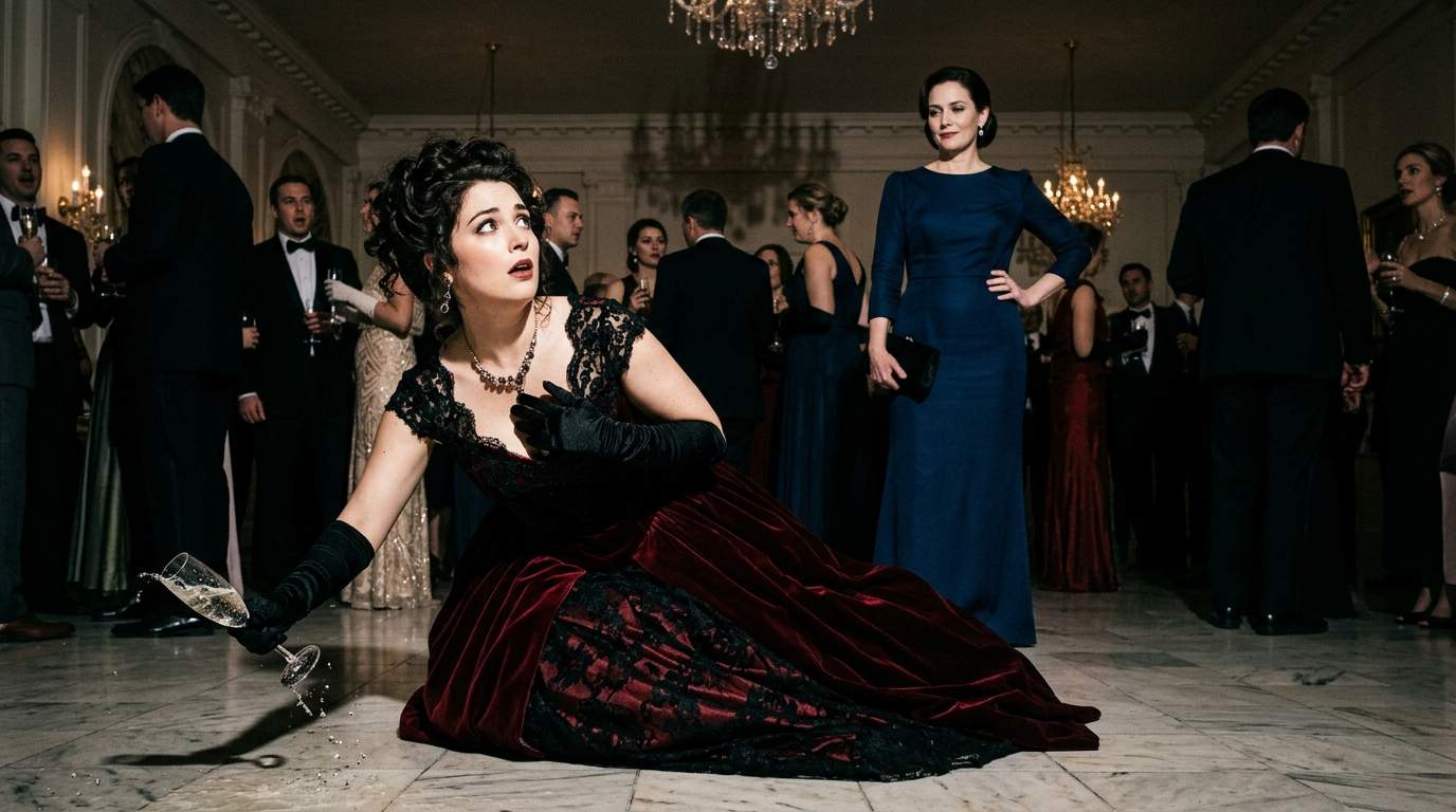 High Society Gala Explodes: Rival Socialite Collapses After Suspected Poison Plot During Shocking Family Betrayal!