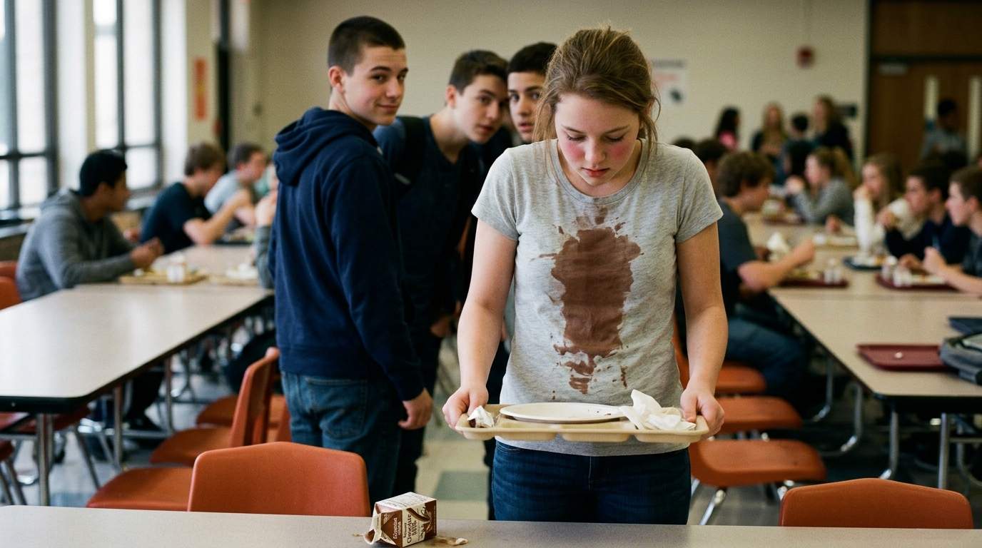 That Cafeteria Spill Still Haunts Me.