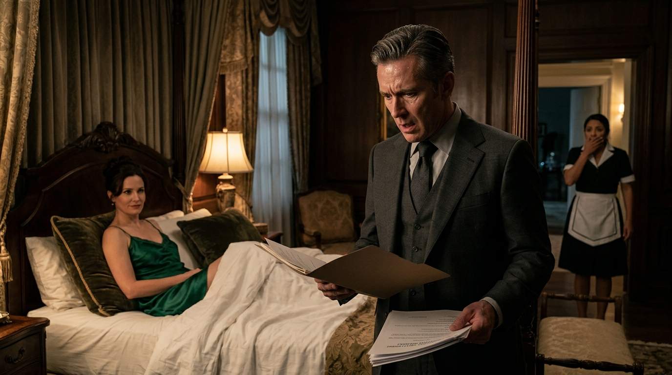 CEO's Morning Fury Unravels into Panic: Pale Wife, Mysterious Envelope, and a Family Betrayal Leading to Financial Ruin