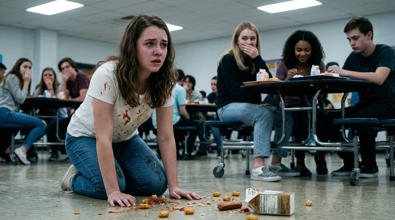 I still see that spilled tray every time I close my eyes.