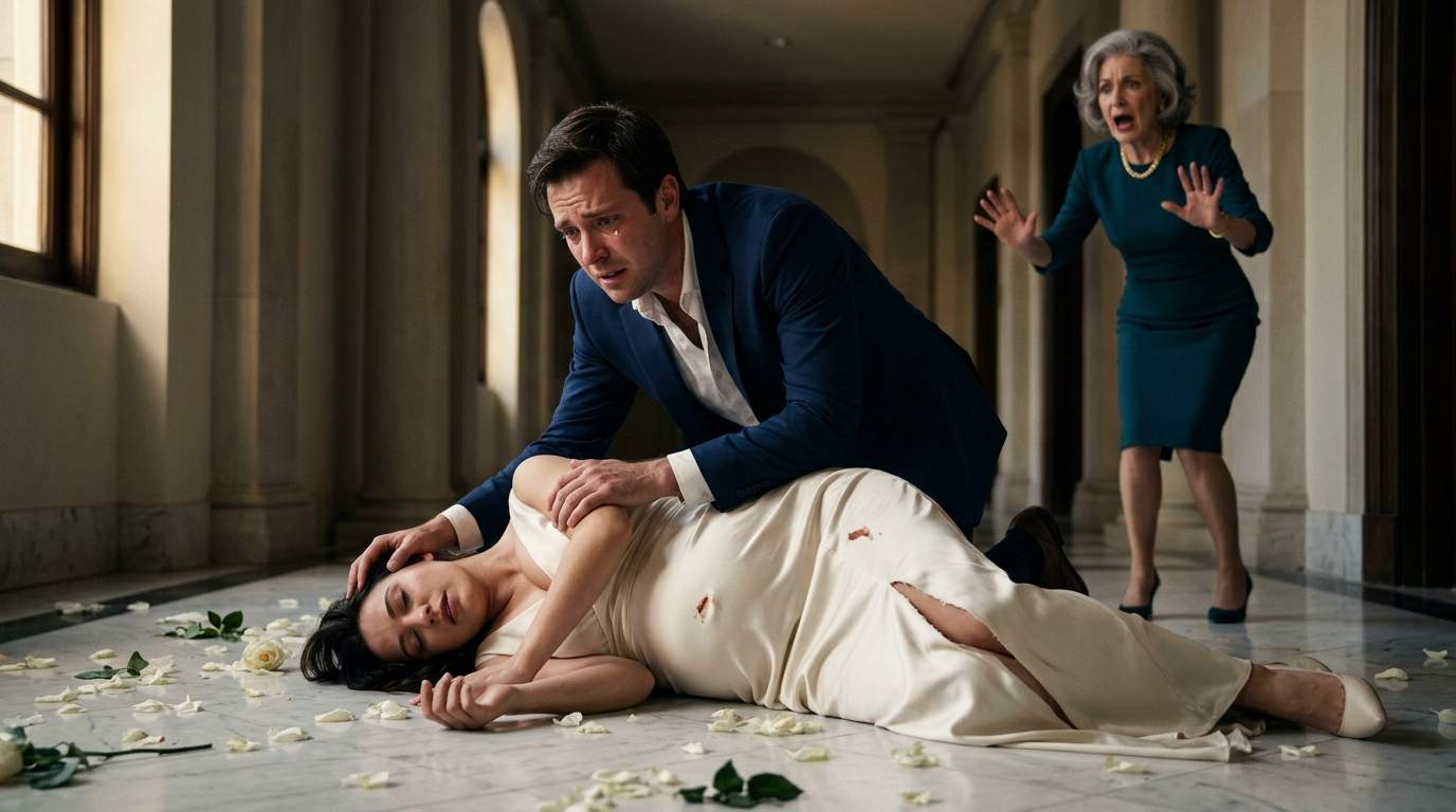 Bloody Engagement Drama: Pregnant Fiancée's Whisper Unearths Mother-In-Law's Dark Family Secret on Her Wedding Day!