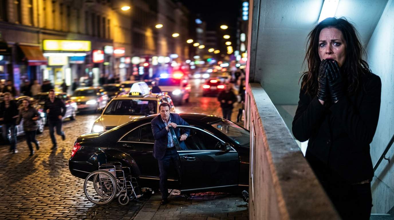 Billionaire's Wheelchair Plunges Down Ramp in Shocking City Accident – Was It More Than a Mishap?