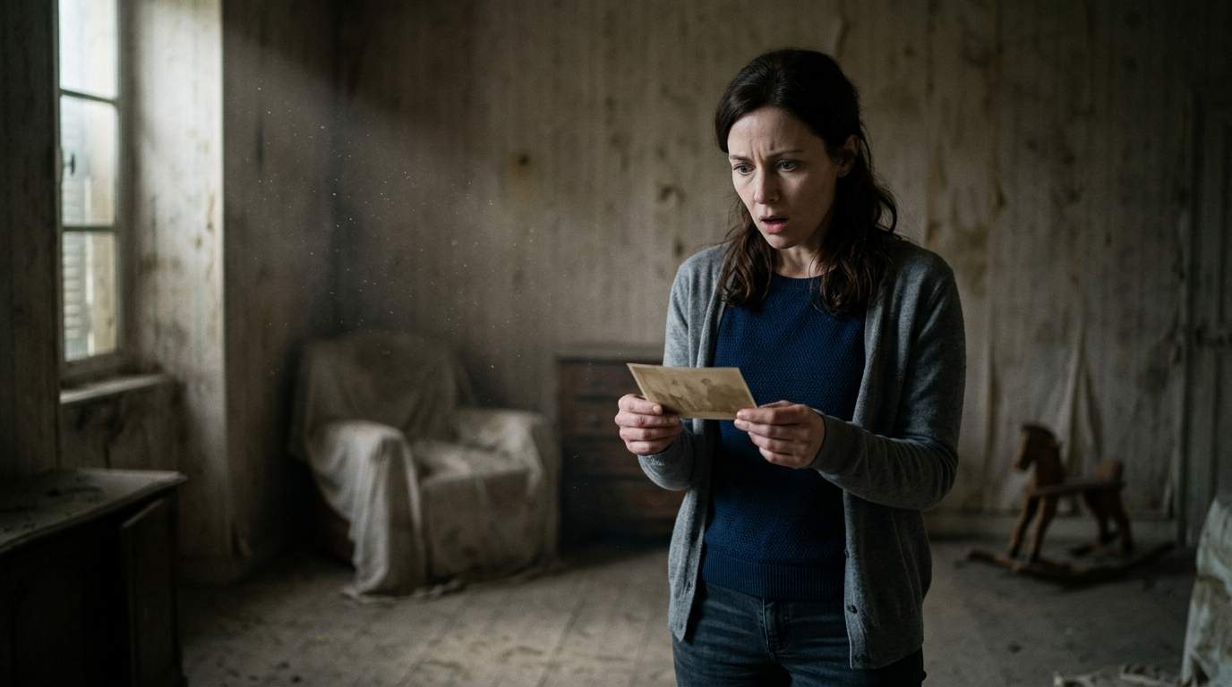 When I opened the hidden door in my uncle's mansion, the truth almost killed me.