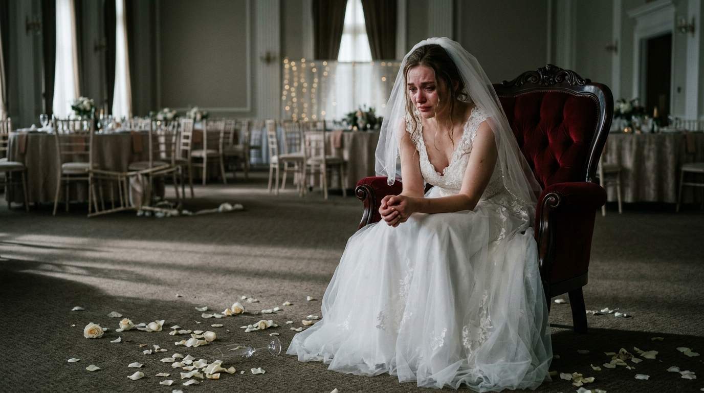 My perfect wedding shattered when the videographer's lens exposed my groom's secret family.