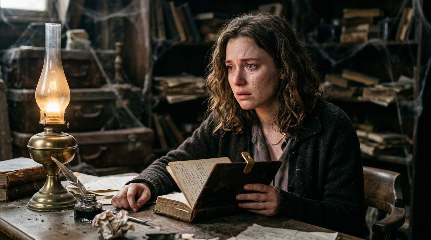 My grandmother's secret diary in the mansion revealed a shocking truth that shattered our family.