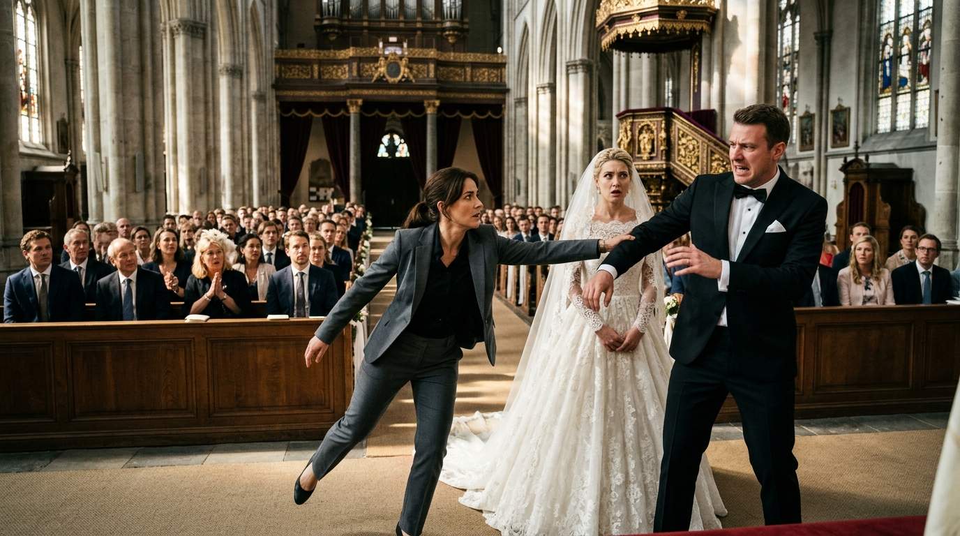 Altar Chaos: Billionaire Wedding Rocked as Mystery Woman EXPOSES Groom's Secret Identity Mid-Vows – The Shocking Truth Behind the High Society Scandal and Wedding Drama!