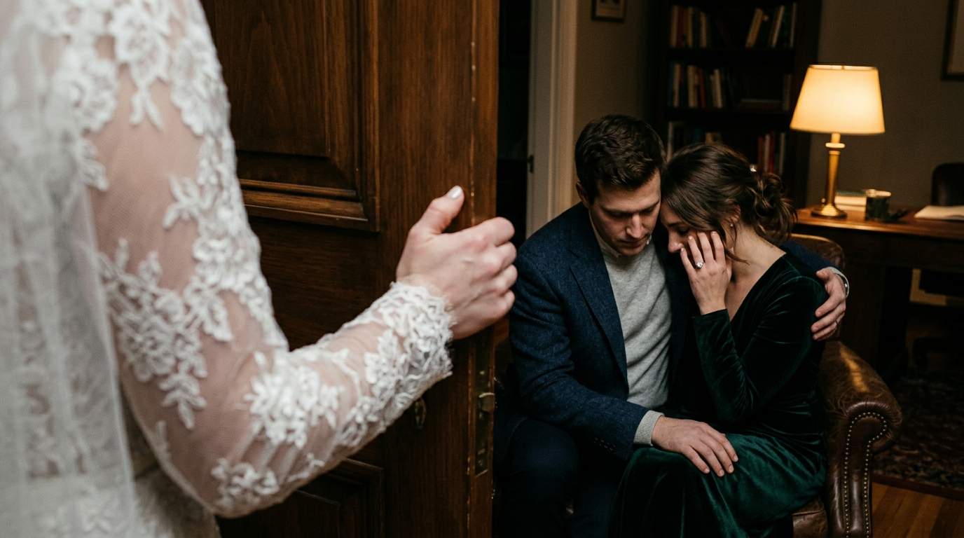 I caught my best friend wearing MY engagement ring, comforting MY fiancé on OUR wedding day!