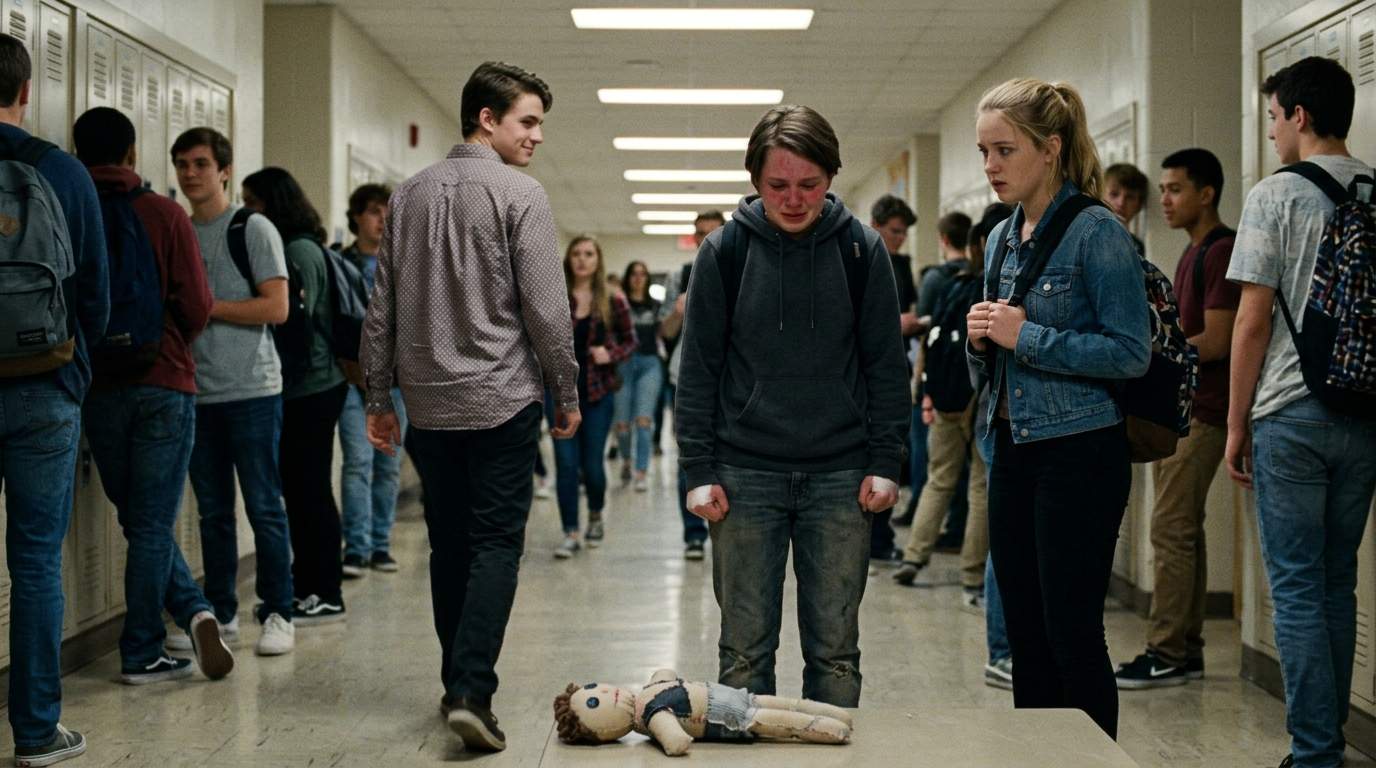 The day my comfort item fell out of my backpack in the hall