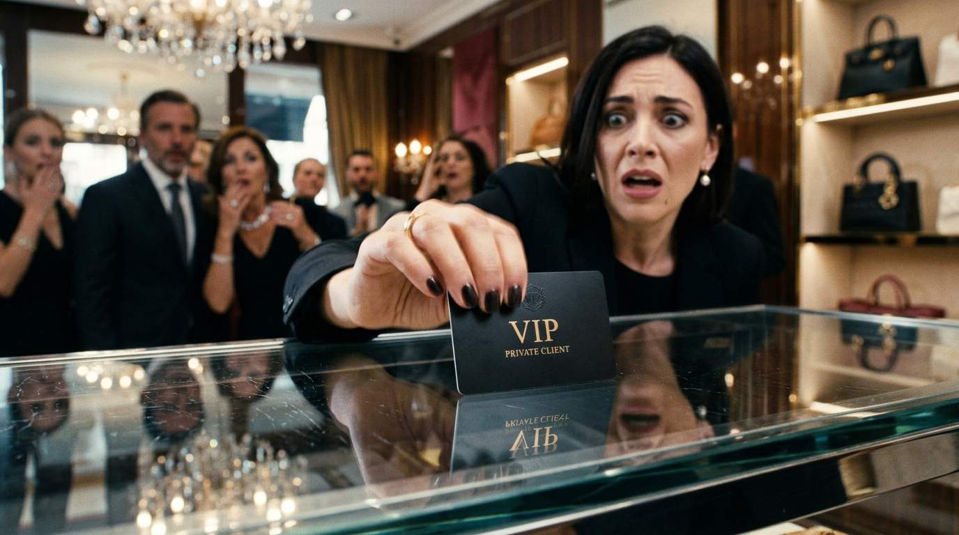 Bridal Boutique Humiliation: Sales Manager Splashes Coffee, Unaware Customer Wields a Black Onyx Card and Ultimate Power