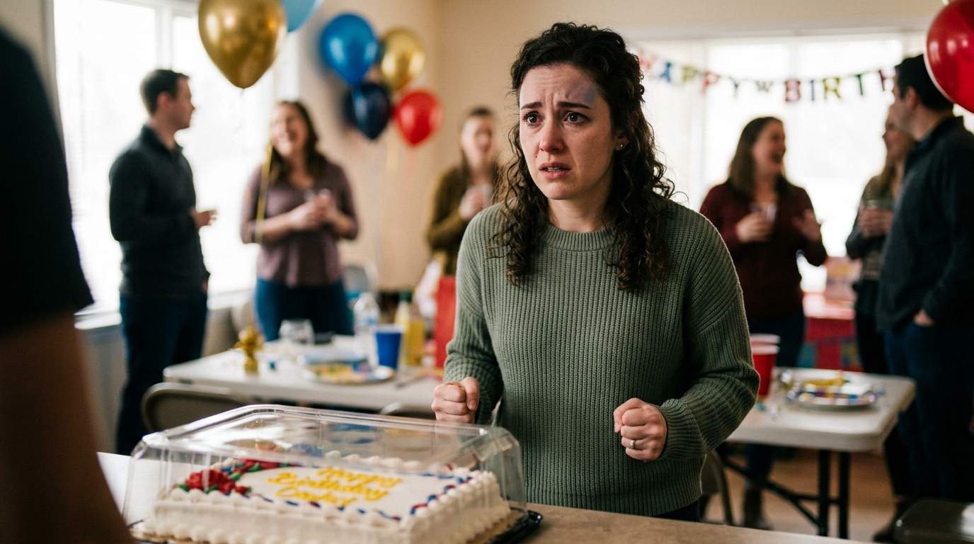I walked into my daughter's birthday and watched my ex replace her custom cake with a store-bought lie.