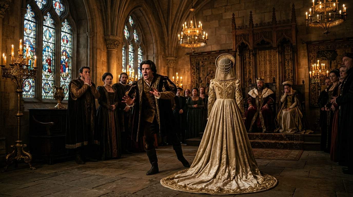 Royal Wedding Disaster: Groom's Scream Unveils Ancient Kingdom's Darkest Secret Under Bride's Shackles