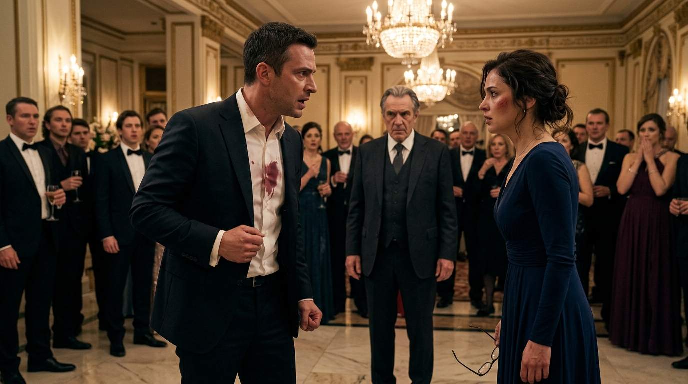 High Society Horror: Pregnant Wife Crashes Elite Gala, Exposes Billionaire Executive's Secret Inheritance Scandal.
