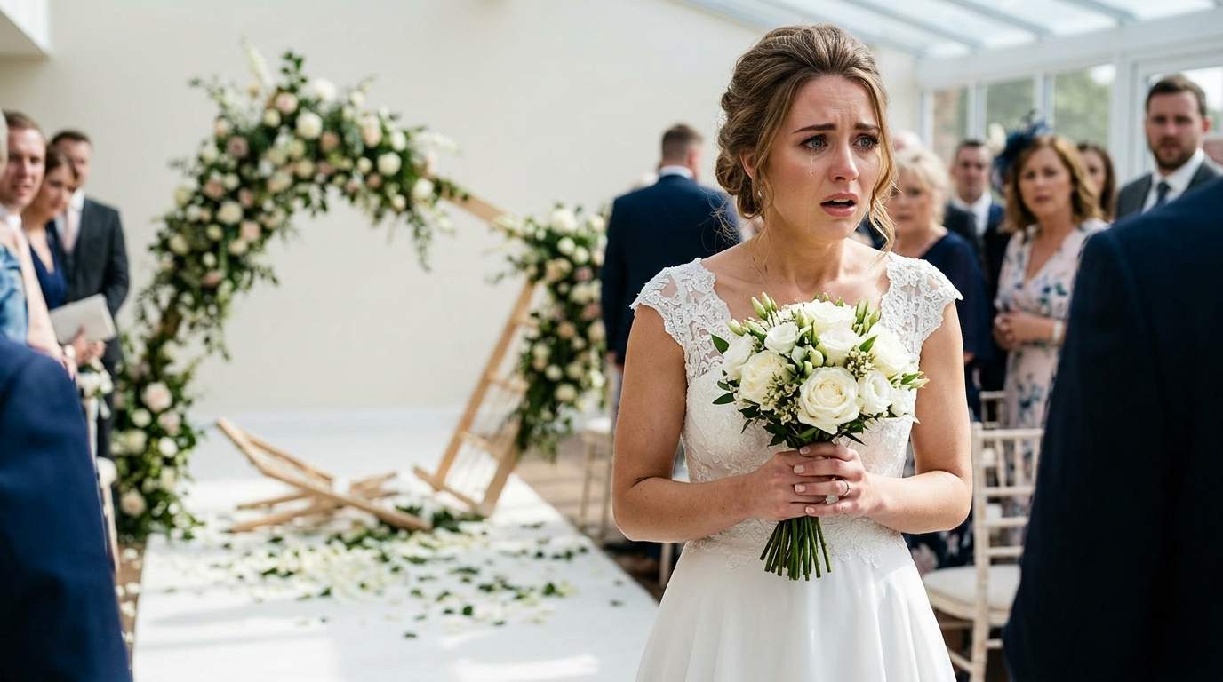 I saw my fiancé's deepest secret exposed right as I walked down the aisle at our wedding.