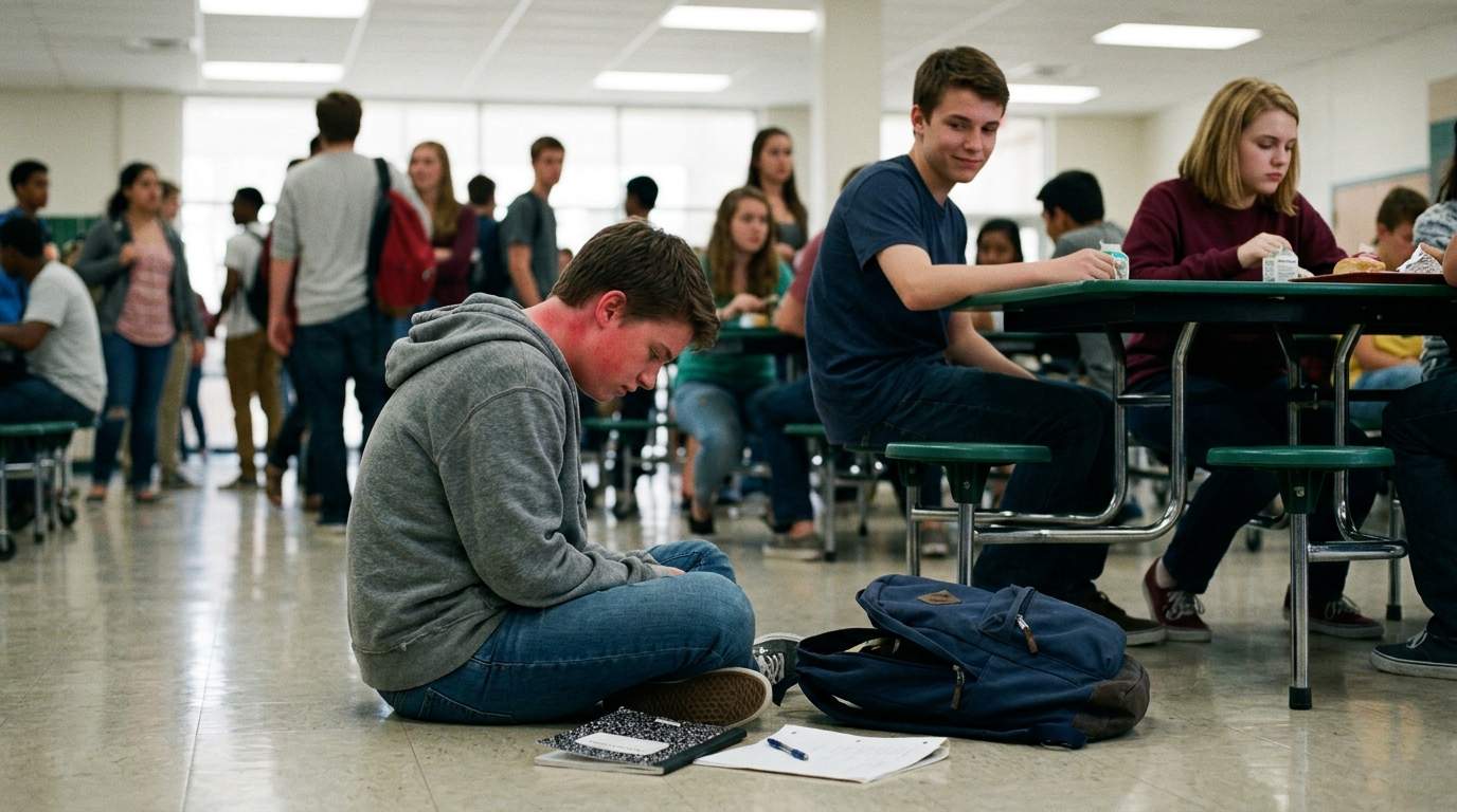 The cafeteria chair that still haunts my lunch breaks.