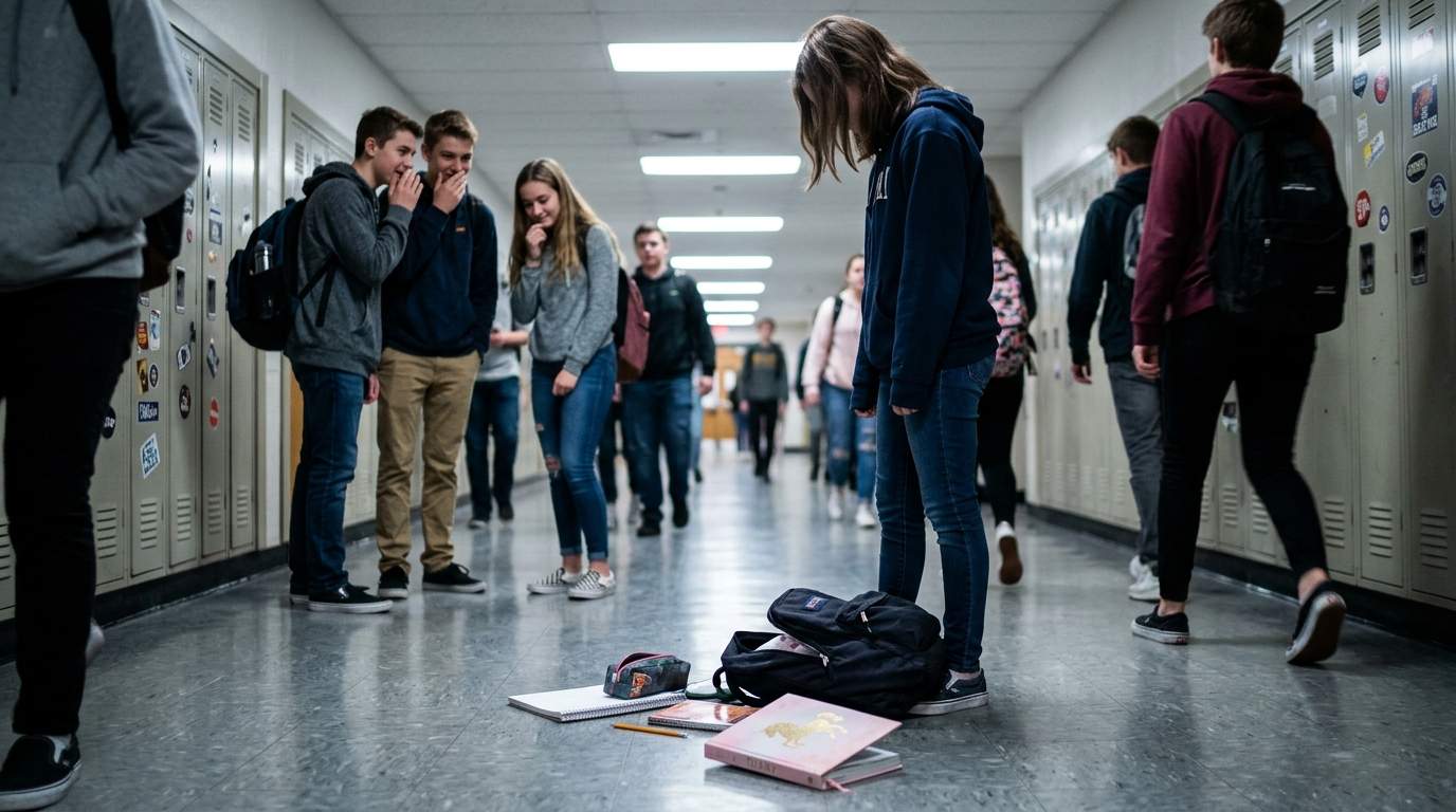 The day my backpack split and spilled everything I wanted to hide.