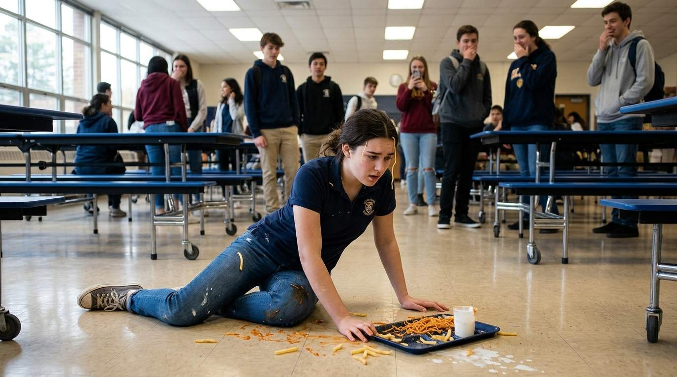 The Day My Lunch Tray Exploded in the Cafeteria