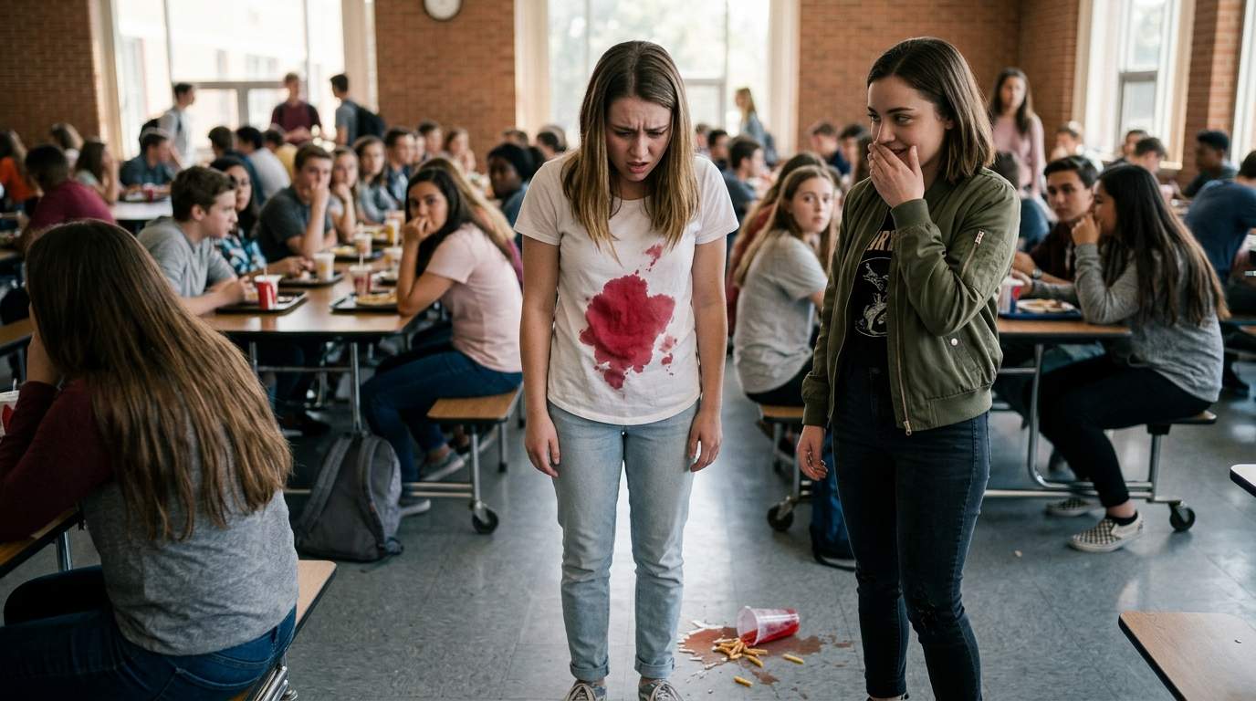 The Cafeteria Soda Spill I Can't Forget