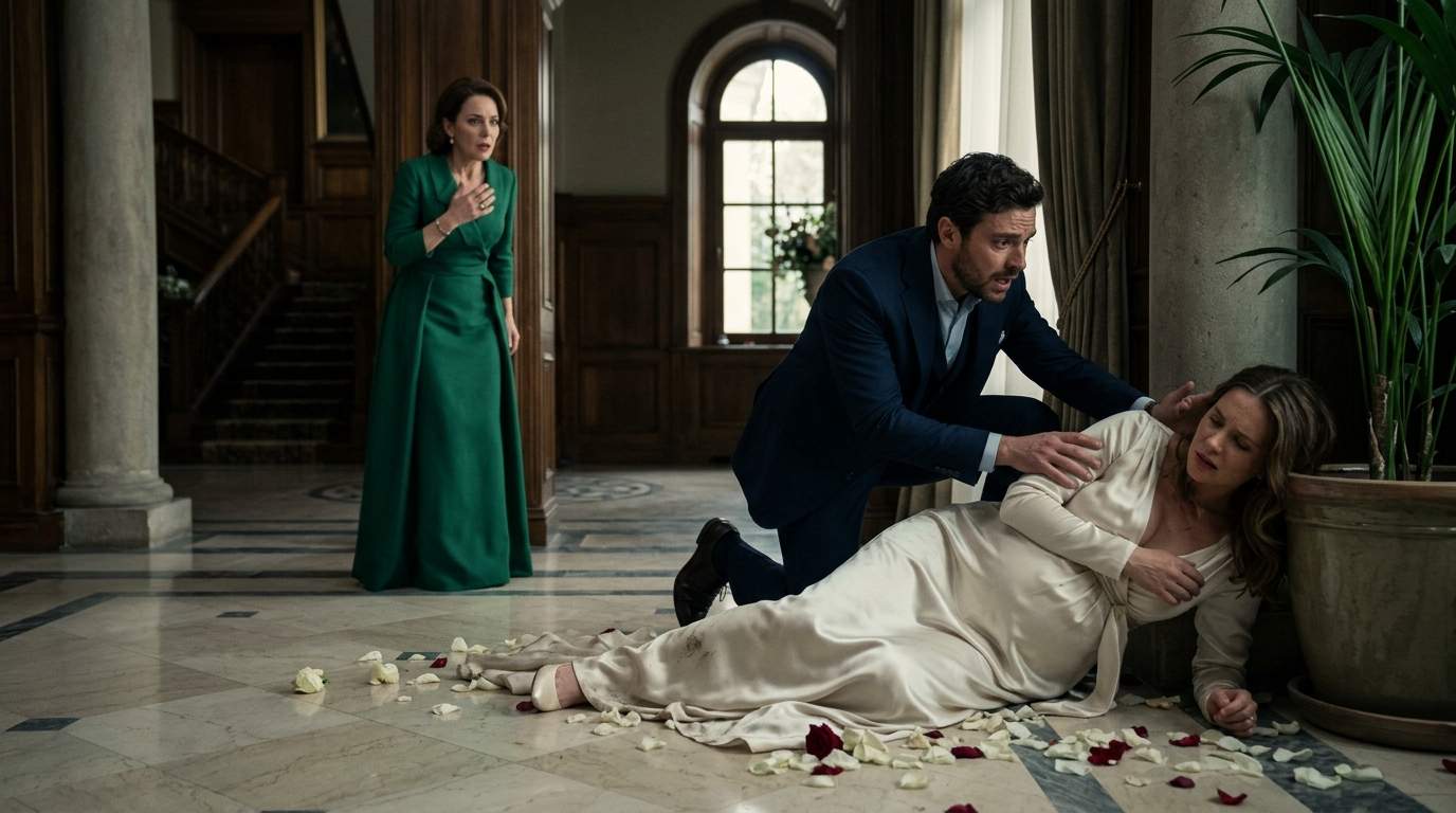 Pregnant Bride's Shocking Accusation Halts Lavish Engagement: His Mother's Desperate Secret Exposed?