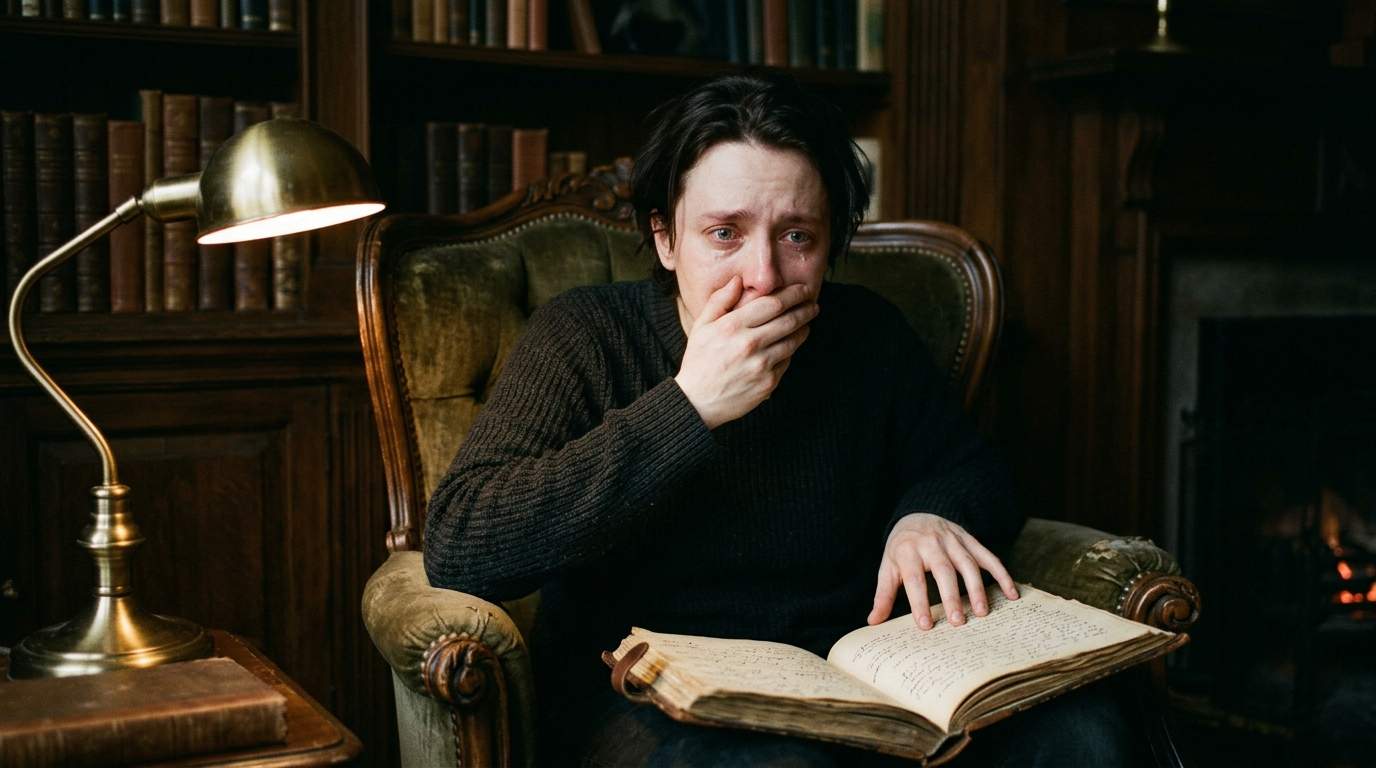Inside Blackwood Manor's hidden room, I found my father's journal revealing a chilling family murder!
