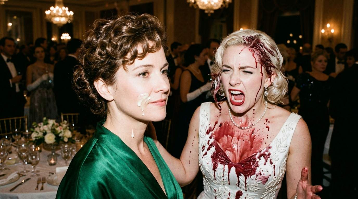 Billionaire Brawl: Socialite’s Salad Shame Sparks Unforgettable Gala Retaliation That Stuns High Society.