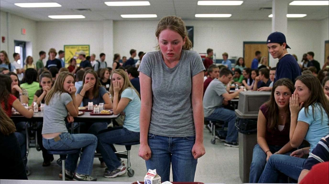 The day my lunch tray exploded in the cafeteria.
