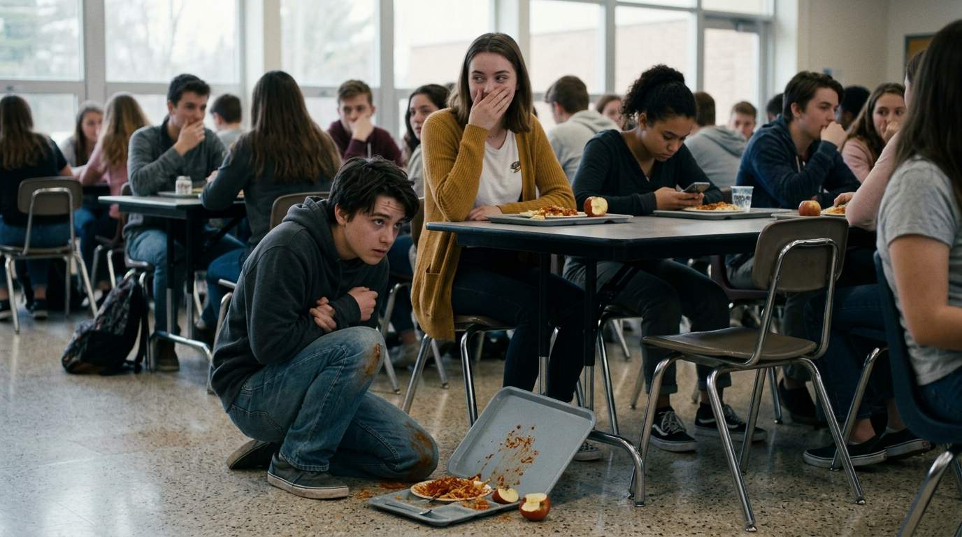 That cafeteria chair moment still makes my stomach drop.