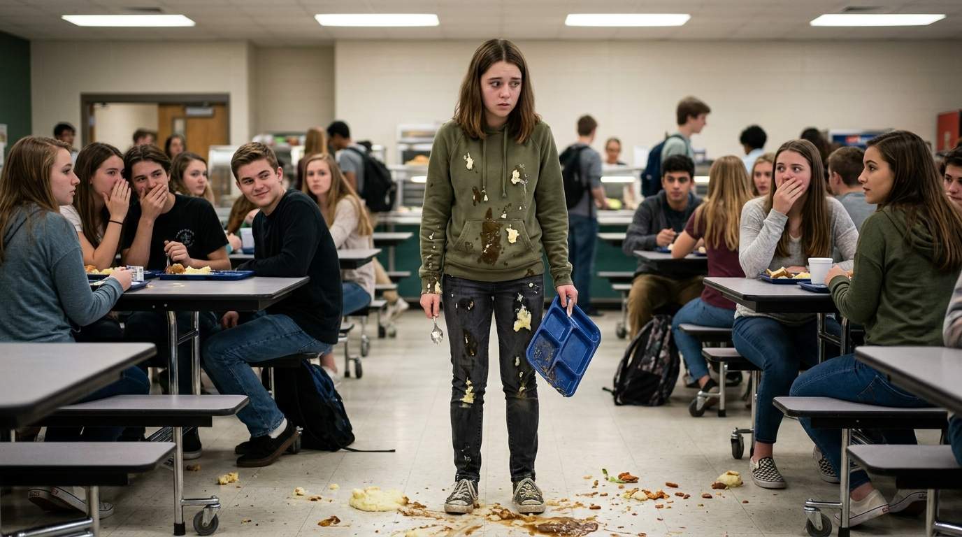 I still cringe thinking about the day my lunch tray exploded in the cafeteria.