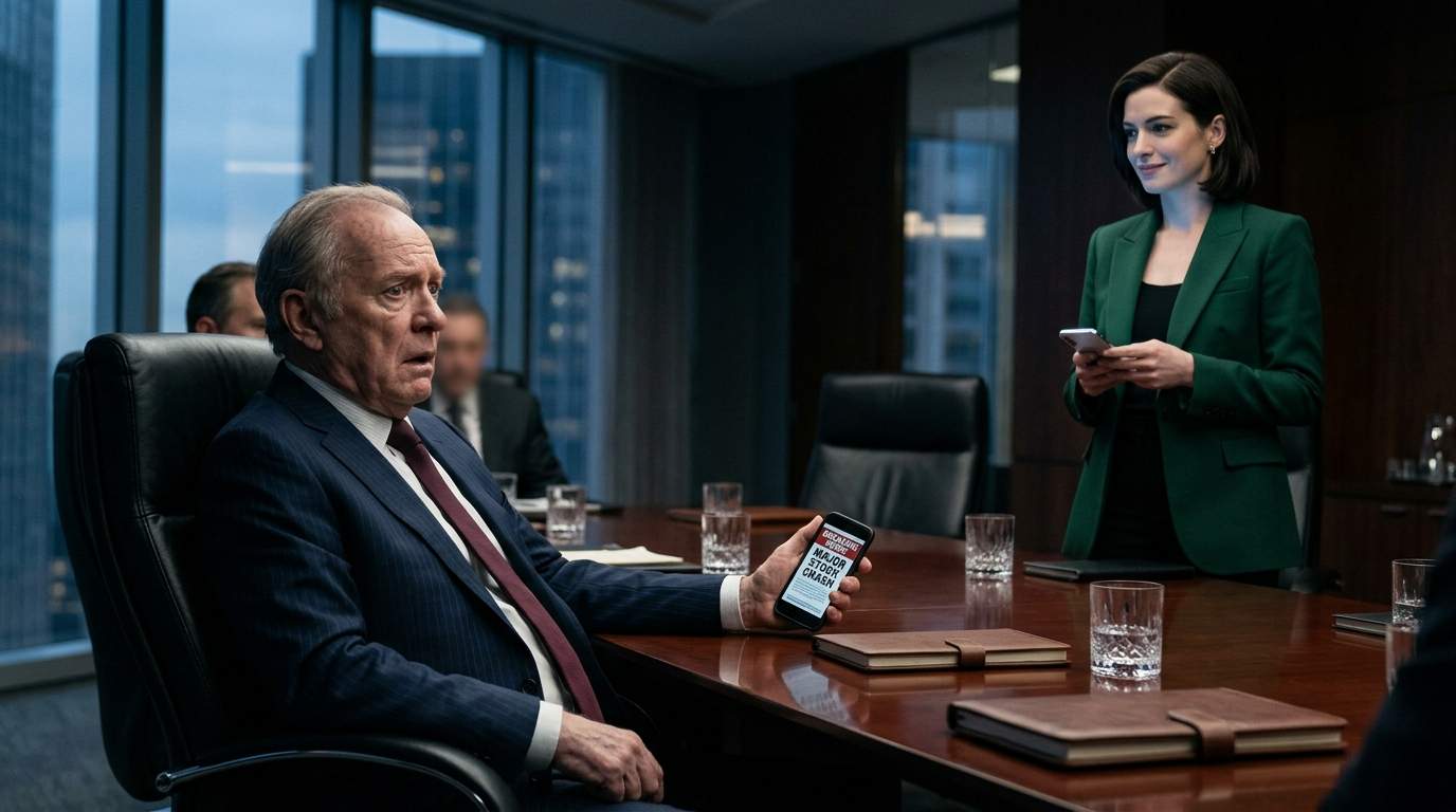 Arrogant Shareholder Fired Young CEO Publicly, Never Expected Her Chilling Response to Spark a Corporate Drama