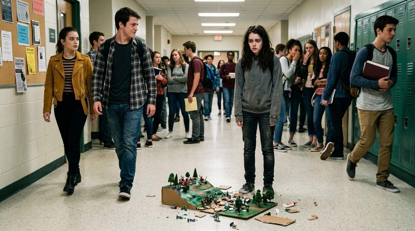 That hallway moment with my history diorama still haunts me.