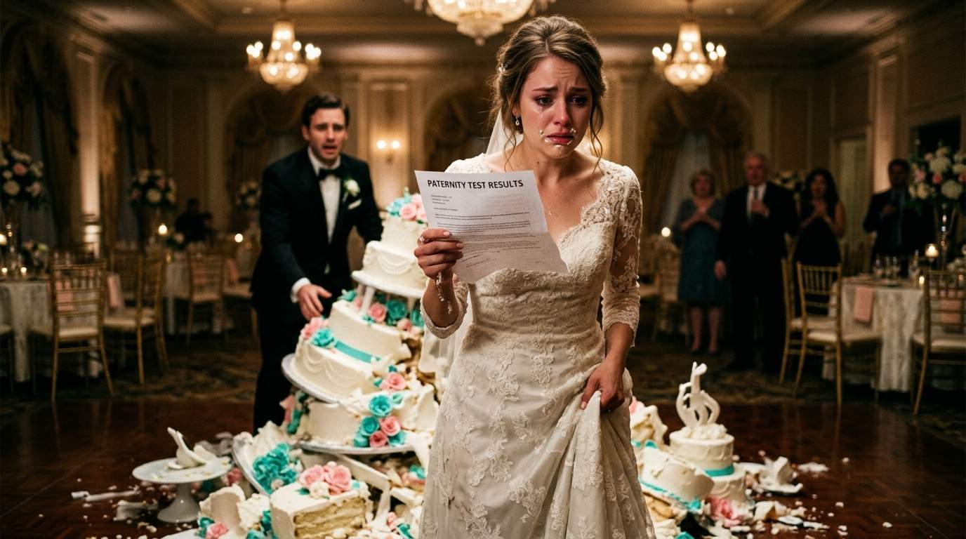 My wedding cake didn't just fall; it exposed my fiancé's shocking secret minutes before 'I Do'.