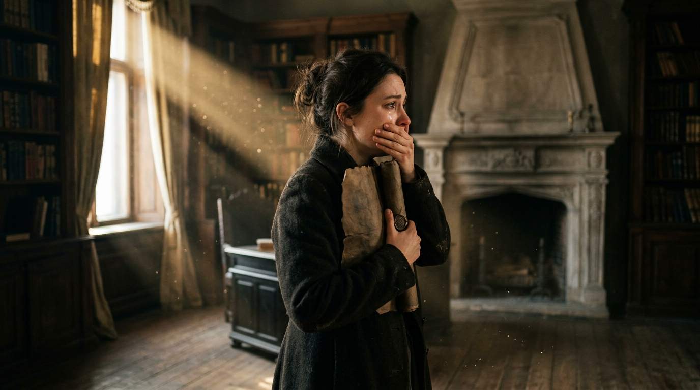 Inside the crumbling mansion wall, I found Grandma’s hidden will exposing a decades-old family betrayal.