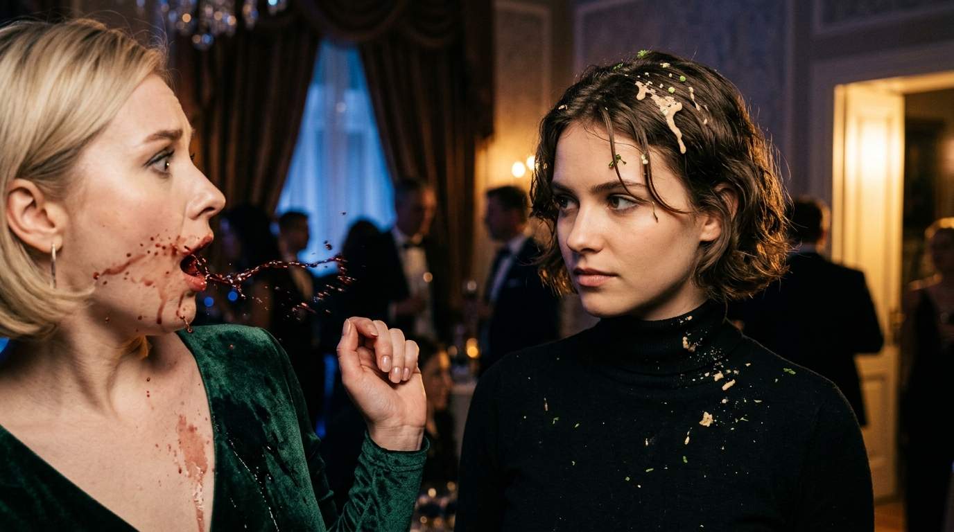 Billionaire Heiress Humiliates Rival at Elite Gala, Unknowingly Triggering Her Own Downfall in Shocking High Society Drama