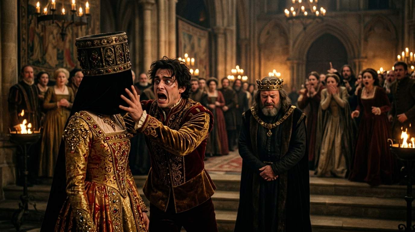 The Royal Wedding Horror: He Unlocked the Mystery Bride's Mask, And Unleashed an Ancient Curse.