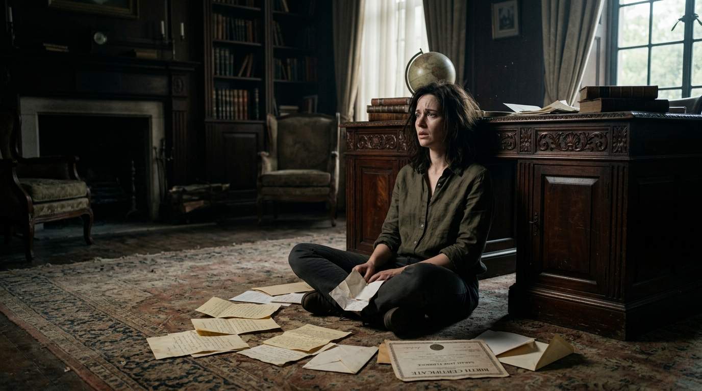 I dug into my grandmother's mansion only to expose the chilling lie my entire family was built upon.