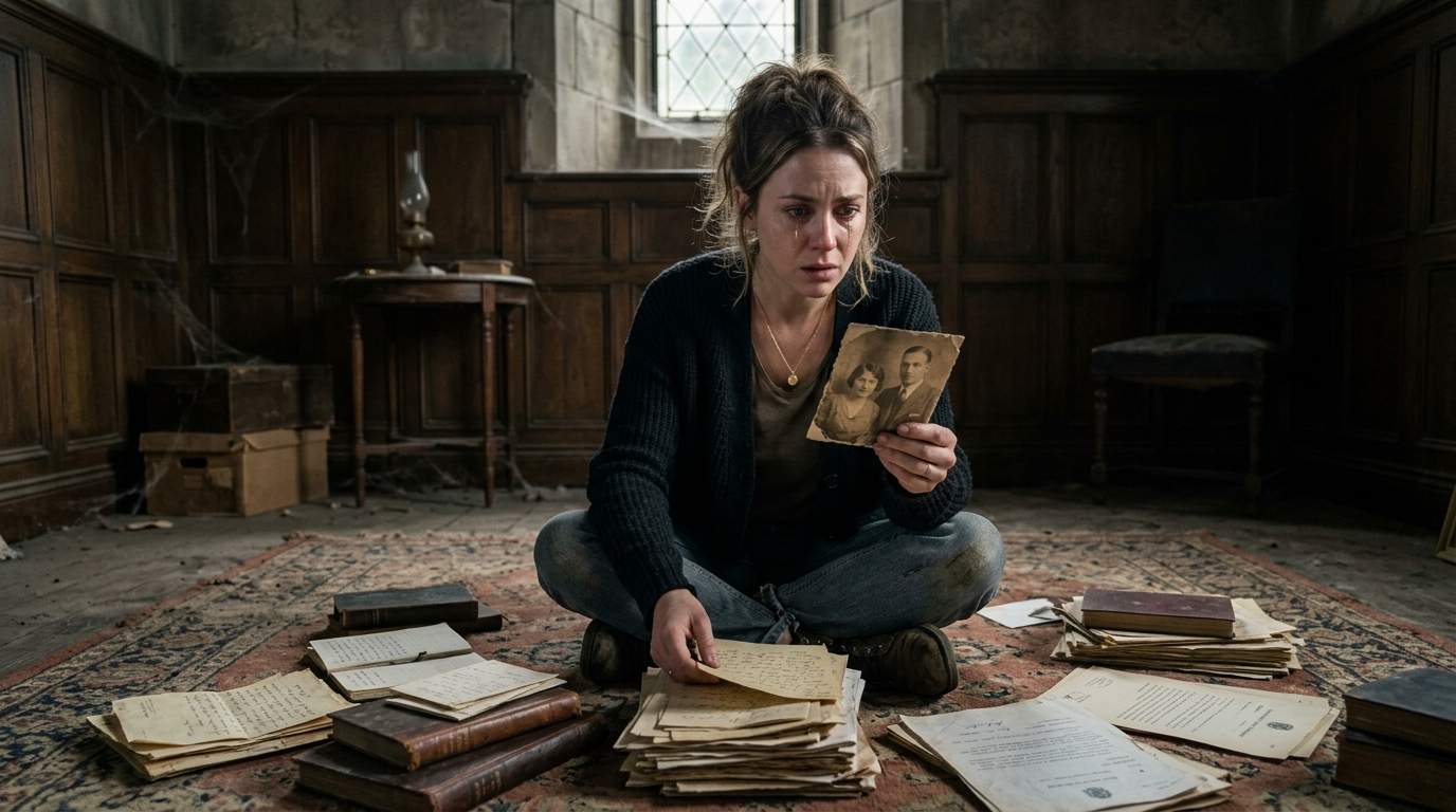I inherited the mansion, but the will's secret room revealed my family's chilling lie.