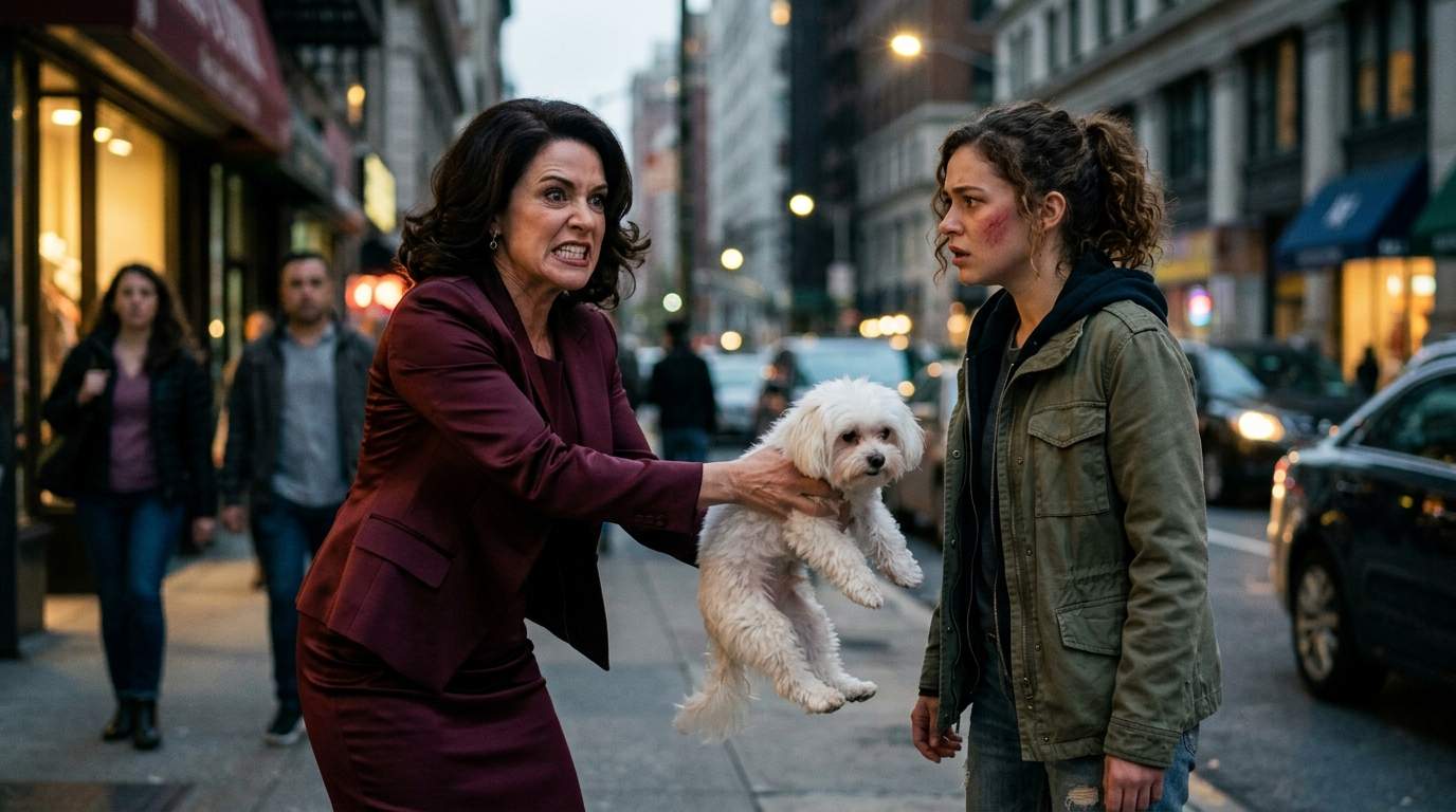 Heartbreaking Dog Rescue Ignites Fury: Why Did a Wealthy Socialite Humiliate Her Savior?