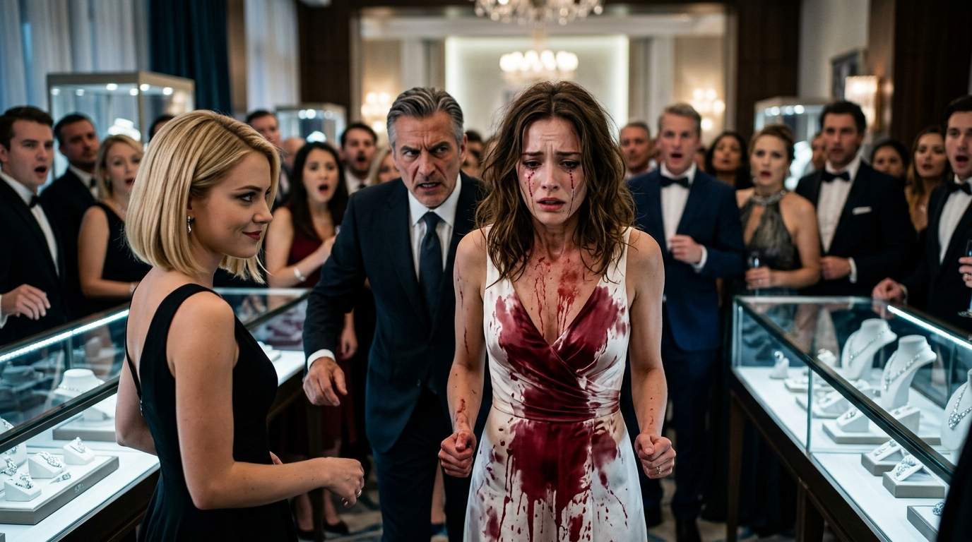 Luxury Jewelry Exhibition Explodes as Arrogant Heiress Publicly Humiliates Rising Designer, Inciting Global Tycoon's Unprecedented Rage!
