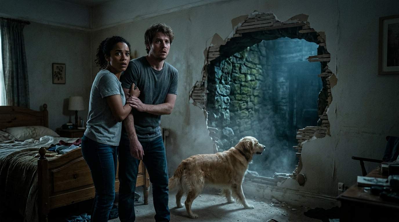 Loyal Dog's Midnight Frenzy At The Bedroom Wall Unearths A Century-Old Family Mystery That Changes Everything!