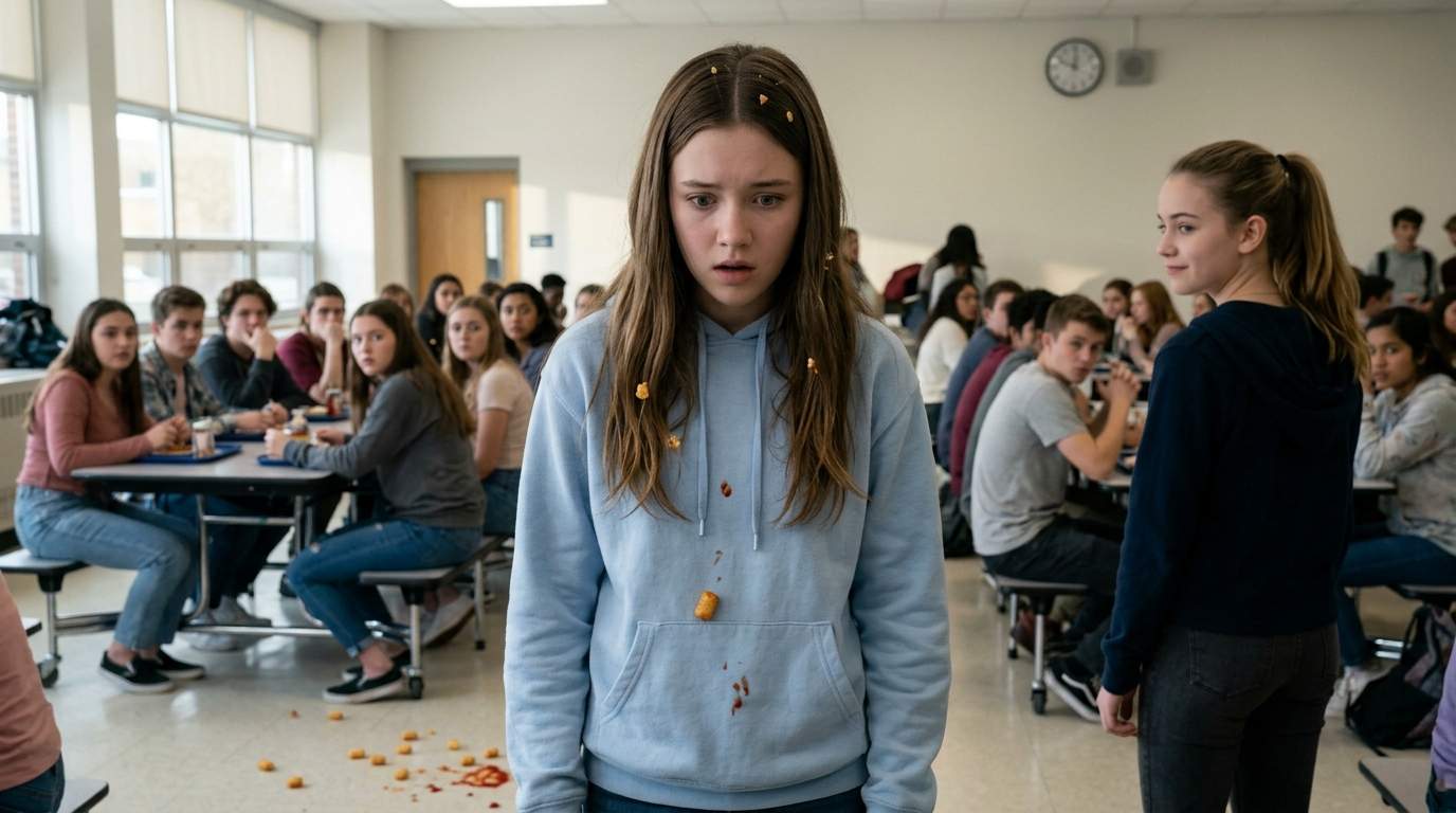 I still feel the cafeteria floor every time I think about that lunch tray.