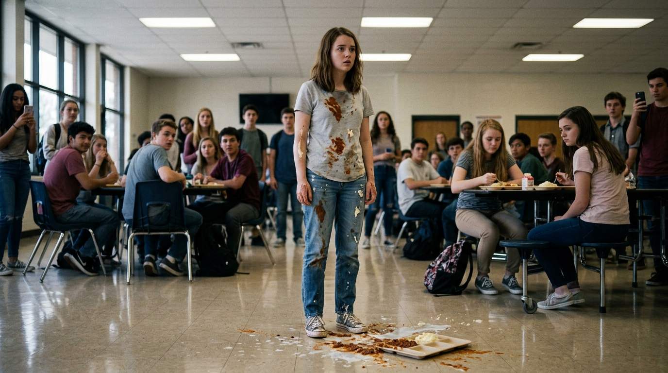 I Still See That Cafeteria Tray Spilling.